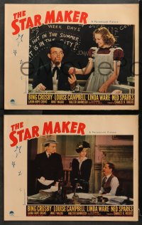 1d511 STAR MAKER 6 LCs 1939 Bing Crosby performing and with pretty Louise Campell!