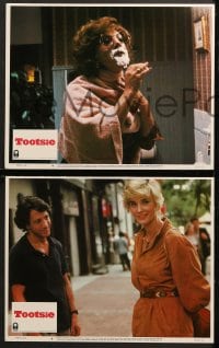 1d427 TOOTSIE 7 LCs 1982 great images of Dustin Hoffman in drag, Lange, Sydney Pollack classic!