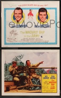 1d337 WACKIEST SHIP IN THE ARMY 8 LCs 1960 Jack Lemmon & Ricky Nelson in the Navy!