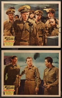 1d529 WING & A PRAYER 6 LCs 1944 Charles Bickford, Dana Andrews, Don Ameche, William Eythe!