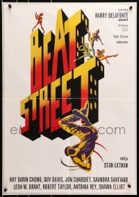 1f160 BEAT STREET Yugoslavian 19x27 1984 Rae Dawn Chong in the hip-hop break dance explosion!