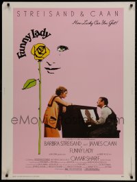 1g058 FUNNY LADY 30x40 1975 Barbra Streisand as Fanny Brice, James Caan, Sharif