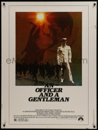 1g087 OFFICER & A GENTLEMAN 30x40 1982 Richard Gere & Debra Winger in love & in the U.S. Navy!