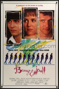 1g228 BENNY & JOON DS 1sh 1993 Johnny Depp, Mary Stuart Masterson, Quinn, romance on the brink!