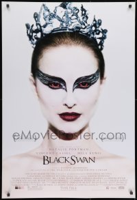 1g239 BLACK SWAN advance DS 1sh 2010 wonderful image of ballet dancer Natalie Portman!