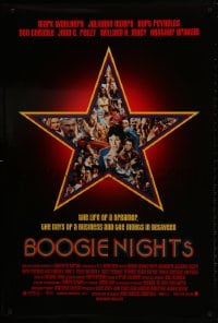 1g254 BOOGIE NIGHTS 1sh 1997 Burt Reynolds, Julianne Moore, Wahlberg as Dirk Diggler!