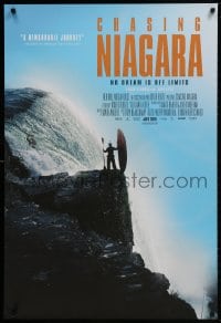 1g284 CHASING NIAGARA advance 1sh 2016 over Niagara Falls in a kayak, no dream is off limits!