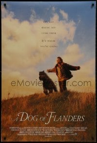 1g352 DOG OF FLANDERS DS 1sh 1999 Kevin Brodie directed, Jeremy James Kissner, John Voight!