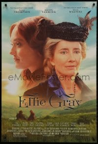 1g361 EFFIE GRAY DS 1sh 2015 great images of Emma Thompson, Dakota Fanning in the title role!