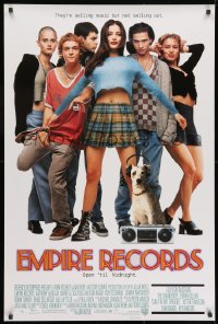 1g363 EMPIRE RECORDS DS 1sh 1995 Liv Tyler, Anthony LaPaglia, Renee Zellweger, Ethan Embry!