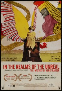 1g489 IN THE REALMS OF THE UNREAL DS 1sh 2004 Jessica Yu, life of outsider artist Henry Darger!