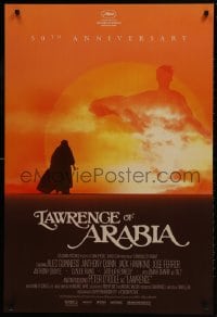 1g566 LAWRENCE OF ARABIA DS 1sh R2012 David Lean, great silhouette of Peter O'Toole in the desert!
