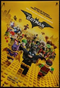 1g569 LEGO BATMAN MOVIE advance DS 1sh 2017 Arnett, always be yourself, unless you can be Batman!