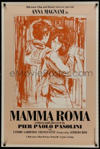 1g602 MAMMA ROMA 1sh 1995 directed by Pier Paolo Pasolini, Anna Magnani!