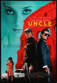 1g603 MAN FROM U.N.C.L.E. advance DS 1sh 2015 Guy Ritchie, Henry Cavill and Armie Hammer!
