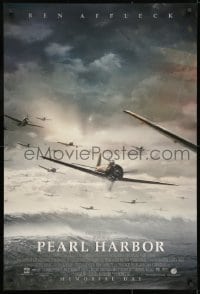 1g673 PEARL HARBOR advance DS 1sh 2001 Michael Bay, World War II, B5N2 bombers flying in!