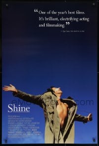 1g784 SHINE DS 1sh 1996 Australian biography of pianist David Helfgott starring Geoffrey Rush!
