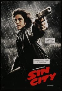 1g800 SIN CITY teaser DS 1sh 2005 Frank Miller, cool image of Benicio Del Toro as Jackie Boy!