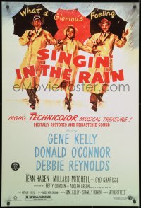 1g804 SINGIN' IN THE RAIN DS 1sh R2000 Gene Kelly, Donald O'Connor, Debbie Reynolds, classic!