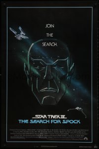 1g840 STAR TREK III 1sh 1984 The Search for Spock, art of Leonard Nimoy by Huyssen & Huerta!
