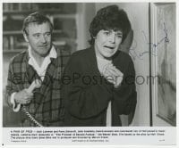 1h278 ANNE BANCROFT signed 7.75x9.5 still 1975 with Jack Lemmon in The Prisoner of Second Avenue!