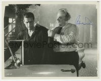 1h300 BURL IVES signed 8x10 still 1958 as Big Daddy w/ Paul Newman in Cat on a Hot Tin Roof!