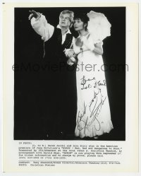 1h301 BYRON MAD, BAD & DANGEROUS TO KNOW signed stage play 8x10 still 1989 by BOTH Blair & Jacobi!