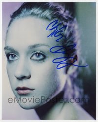 1h752 CHLOE SEVIGNY signed color 8x10 REPRO still 2000s super close portrait of the sexy actress!