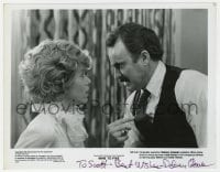 1h321 DABNEY COLEMAN signed 8x10.25 still 1980 close up with Jane Fonda in Nine to Five!