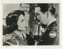 1h880 DANA WYNTER signed 8x10.25 REPRO still 1980s with Robert Taylor in D-Day the Sixth of June!