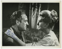 1h324 DAVID NIVEN signed 8x10.25 still 1968 close up with Deborah Kerr in Prudence and the Pill!