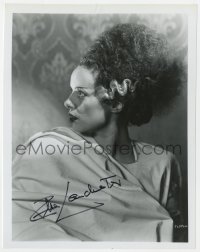 1h890 ELSA LANCHESTER signed 8x10.25 REPRO still 1980s profile portrait from Bride of Frankenstein!