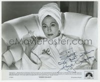 1h348 FAYE DUNAWAY signed 8x9.75 still 1981 great portrait as Joan Crawford in Mommie Dearest!