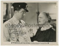 1h352 FRANK MCHUGH signed 8x10 still 1935 looking at mother Mary Gordon in The Irish in Us!