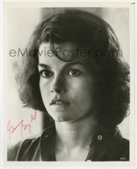 1h901 GENEVIEVE BUJOLD signed 8x10 REPRO still 1980s close portrait of the pretty Canadian actress!