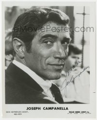 1h594 JOSEPH CAMPANELLA signed 8x10 publicity still 1960s great portrait from his talent agency!