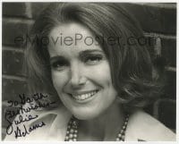 1h934 JULIE ADAMS signed 8x10 REPRO still 1980s great smiling portrait later in her career!