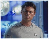 1h793 KARL URBAN signed color 8x10 REPRO still 2018 as Bones McCoy in Star Trek Into Darkness!