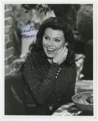 1h951 MARSHA MASON signed 8x10 REPRO still 1980s laughing close up of the actress from Chapter Two!