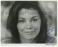 1h606 MARSHA MASON signed 8x10 publicity still 1970s super close portrait of the actress!