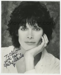 1h952 MARTINE BESWICK signed 8x10 REPRO still 1990s head & shoulders portrait later in her career!