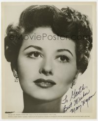 1h446 MAY WYNN signed 8.25x10 still 1953 head & shoulders portrait when she made The Caine Mutiny