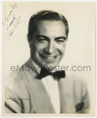 1h469 PHIL LEVANT signed 8x10 still 1930s portrait of the musician in tuxedo by Harry Johnson!