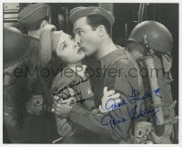 1h990 THOUSANDS CHEER signed 8x10 REPRO still 1980s by BOTH Gene Kelly AND Kathryn Grayson!