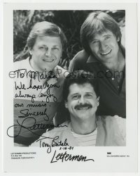 1h638 TONY BUTALA signed 8x10 publicity still 1984 the lead singer of The Lettermen!