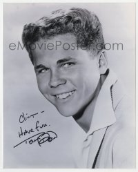1h993 TONY DOW signed 8x10 REPRO still 1980s portrait of Wally Cleaver of TV's Leave It To Beaver!