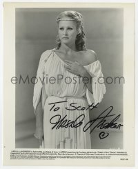 1h532 URSULA ANDRESS signed 8x10.25 still 1981 as the goddess Aphrodite in Clash of the Titans!