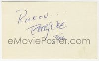 1h649 BOBBY VEE signed 3x5 index card 1986 can be framed & displayed with a repro still!