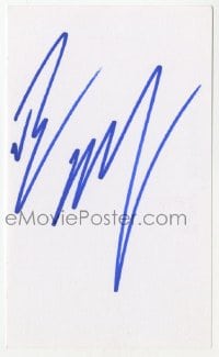 1h672 EWAN MCGREGOR signed 3x5 index card 2000s can be framed & displayed with a repro still!