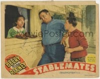 1h108 STABLEMATES signed LC 1938 by Mickey Rooney, who's with Wallace Beery & Margaret Hamilton!